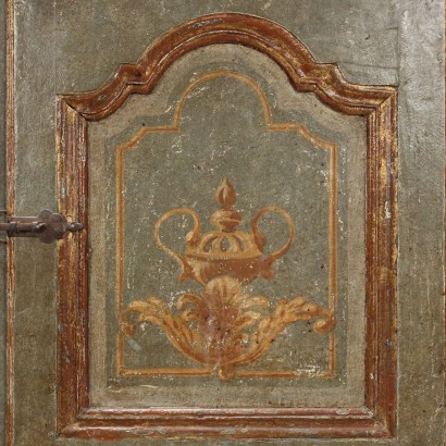 credenza dipinta