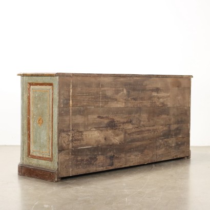 credenza dipinta