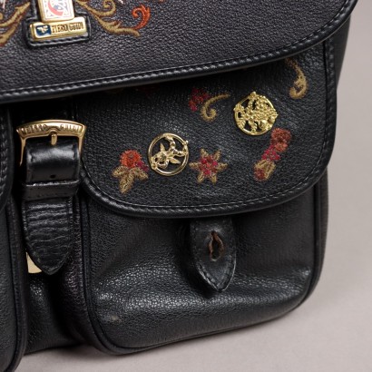 Piero Guidi Borsa Vintage Nera