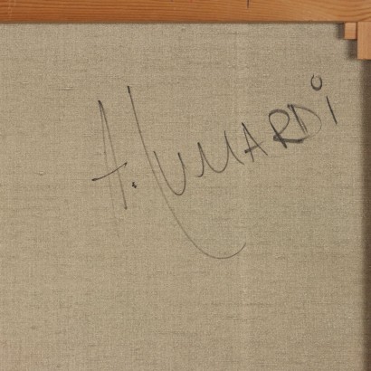 Dipinto di Attilio Lunardi,Paradosso "H" rosso,Attilio Lunardi,Attilio Lunardi,Attilio Lunardi