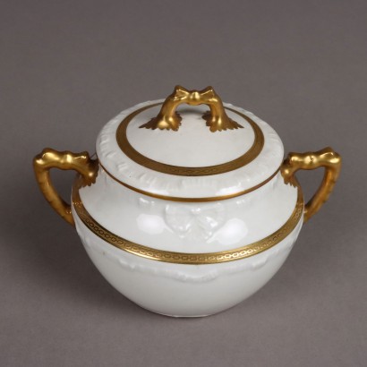 Service à Café en Porcelaine Rectifiée