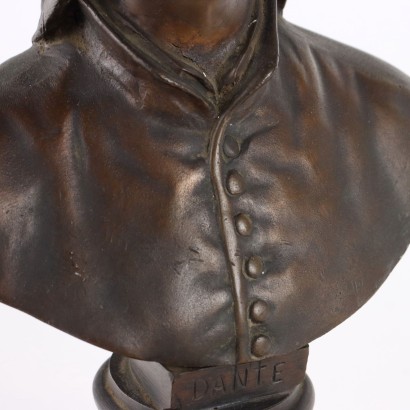 Escultura de bronce de Dante