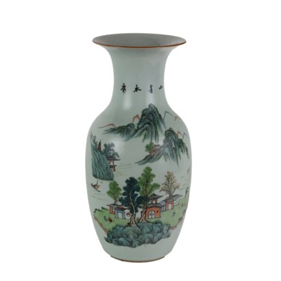Balustervase aus Porzellan