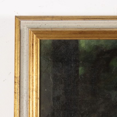 Dipinto Ermocrate Bucchi,Dipinto di Ermocrate Bucchi,Scalinata con fiori,Ermocrate Bucchi,Ermocrate Bucchi,Ermocrate Bucchi,Ermocrate Bucchi