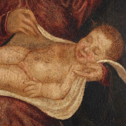 Dipinto Sacra Famiglia e San Giovannino