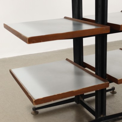 Etagere móvil de los años 60