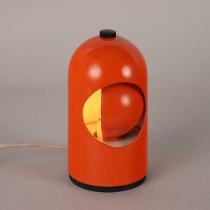 Vintage Lampe ABM Selene Emailliertes Metall der 70er Jahre