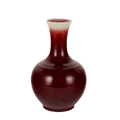 Vaso a Balaustro in Porcellana