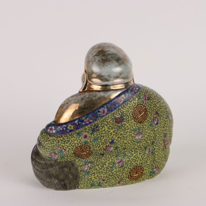Figura in Porcellana di Budai