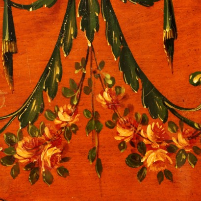 Pair of Game Tables,Pair of Painted Game Tables