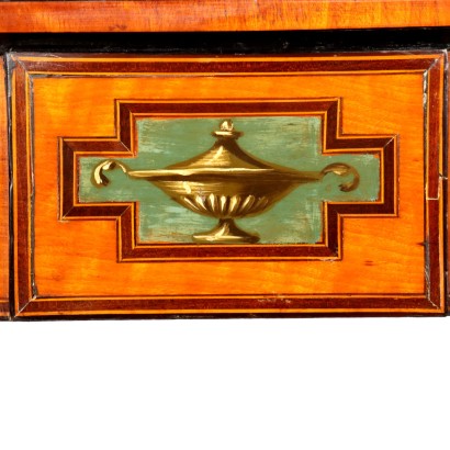 Pair of Game Tables,Pair of Painted Game Tables