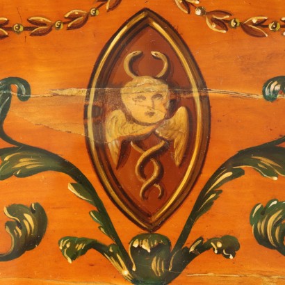 Pair of Game Tables,Pair of Painted Game Tables