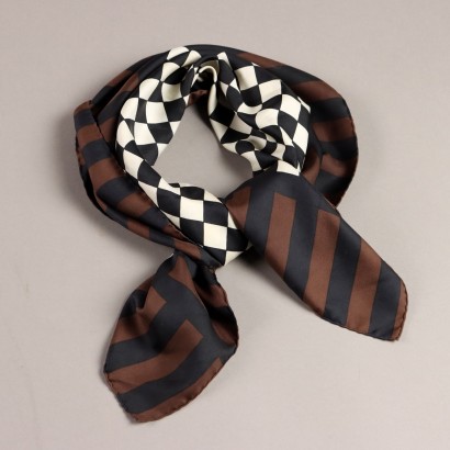 Yves Saint Laurent Vintage Schal Seide Frankreich 70er Jahre