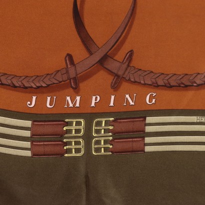 Hermes Foulard Vintage Jumping
