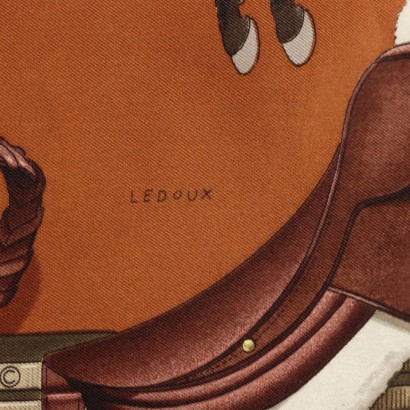 Hermes Foulard Vintage Jumping