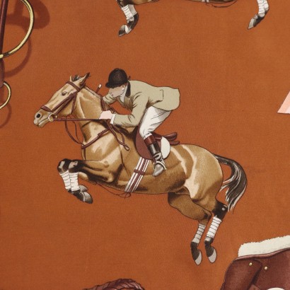 Hermes Foulard Vintage Jumping