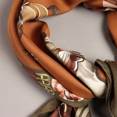Hermes Foulard Vintage Jumping