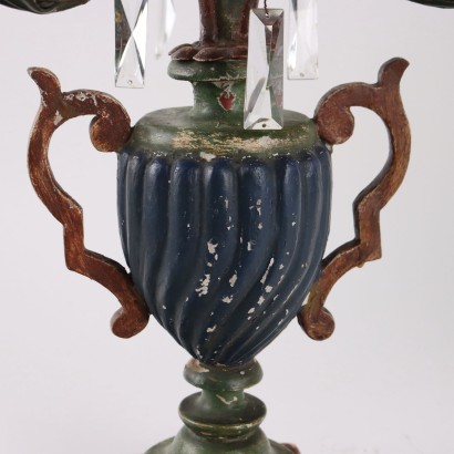 Coppia lampadari da tavolo