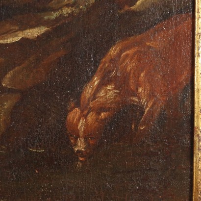 Tableau attribué à Philippe Peter Roos,Berger avec mouton,Philipp Peter Roos,Philipp Peter Roos,Philipp Peter Roos