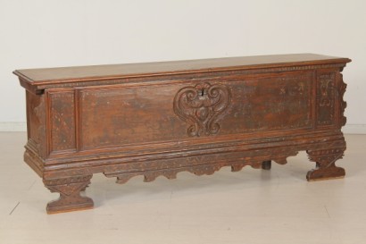Cassapanca decorata