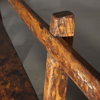 Par de bancos,Par de bancos de castaño