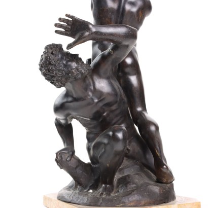 L'Enlèvement des Sabines en bronze