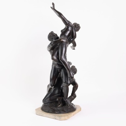 L'Enlèvement des Sabines en bronze