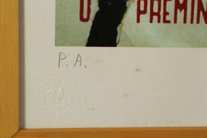 arte contemporanea, mimmo rotella, marilyn monroe, stampa, litografia, quadricromia, decollage, fondazione rotella, prova d artista