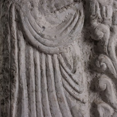 Placca Madonna con Bambino in Pietra