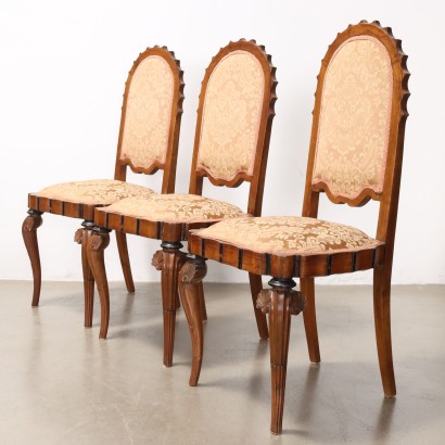 grupo de seis sillas, Grupo de seis sillas en estilo Deco