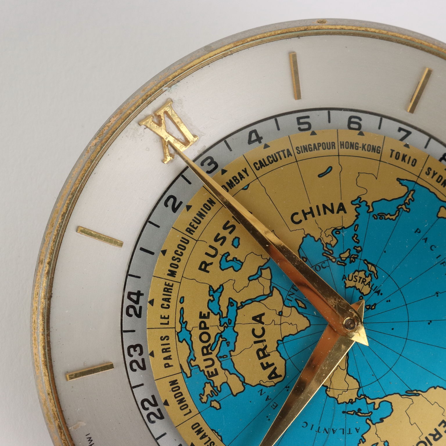 1960年代 SWISS製 BENRUS (IMHOF) アラーム置時計 7石 8Days 8日巻 完動品 動作保証 百年IMHOF，王者归来：从珐琅工坊到制表艺术的涅槃重生- 知乎