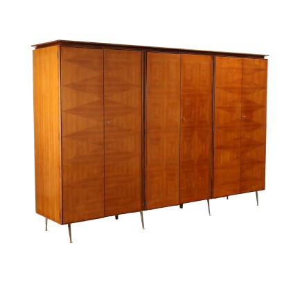 Six-Door Wardrobe Cabinet 50s-60s,Six-Door Wardrobe Cabinet 50s-60s,Six-Door Wardrobe Cabinet 50s-60s