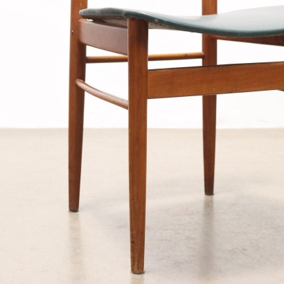 Sedia con Skai Anni 60,Sedia in Skai Anni 60