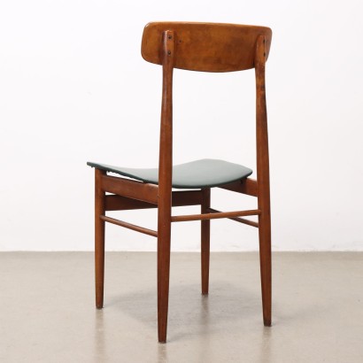 Sedia con Skai Anni 60,Sedia in Skai Anni 60