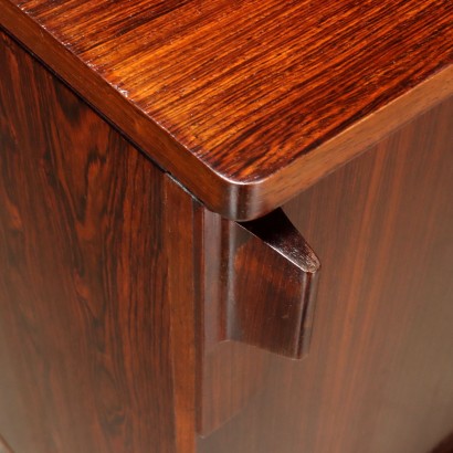 Buffet à portes coulissantes années 1960, côté ... Coulissante années 60