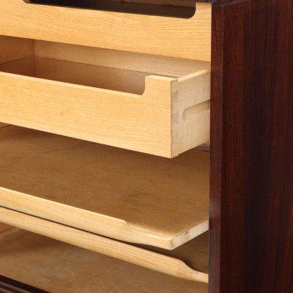 Buffet à portes coulissantes années 1960, côté ... Coulissante années 60