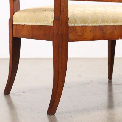 canapé,Canapé Empire,Canapé Empire en noyer