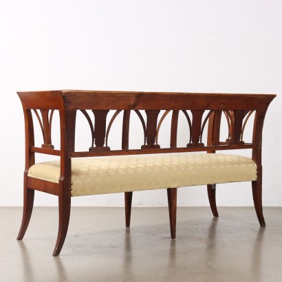 canapé,Canapé Empire,Canapé Empire en noyer