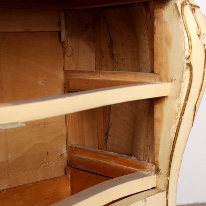 Cassettiera con specchio