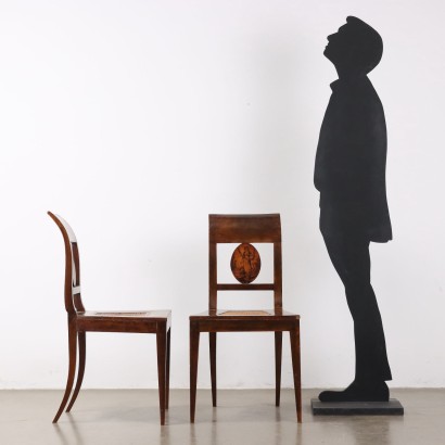 groupe de chaises, Groupe de six chaises Empire