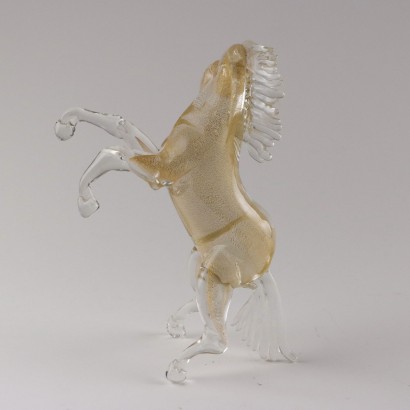 Caballo de cristal de Murano