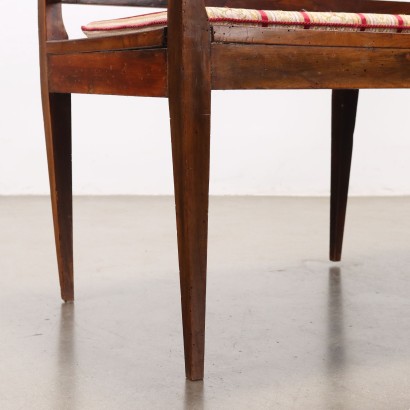 divano,Divanetto Impero in Noce