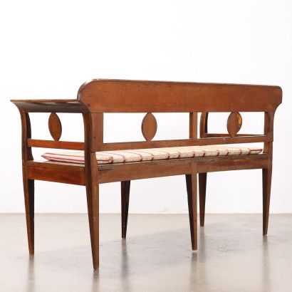 divano,Divanetto Impero in Noce