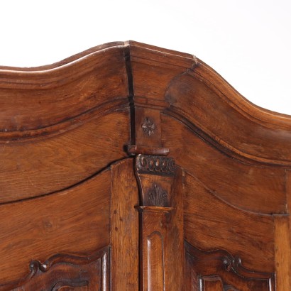 Kleiderschrank, Kleiderschrank aus Eichenholz