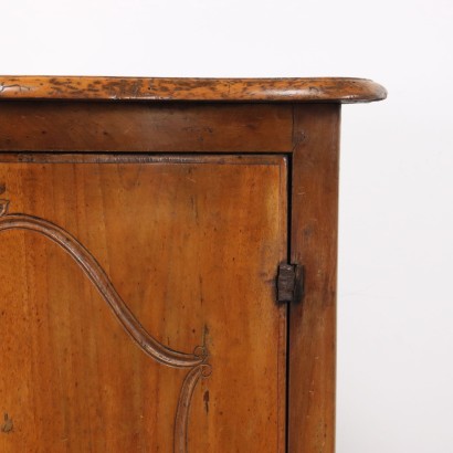 Armoire d'angle, armoire d'angle baroque en noyer