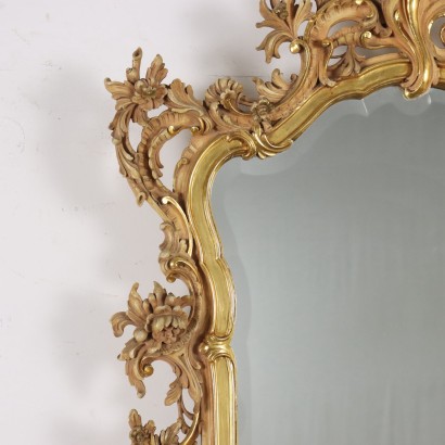 MIROIR, miroir de style rococo