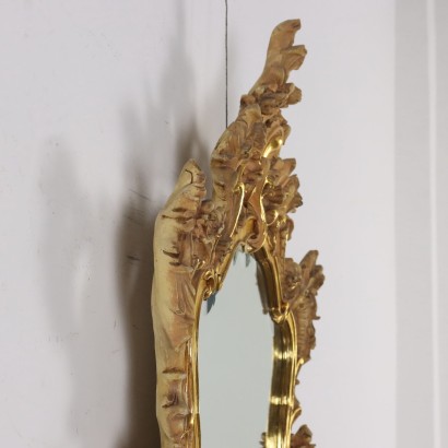 MIROIR, miroir de style rococo