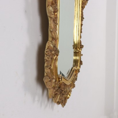 MIROIR, miroir de style rococo