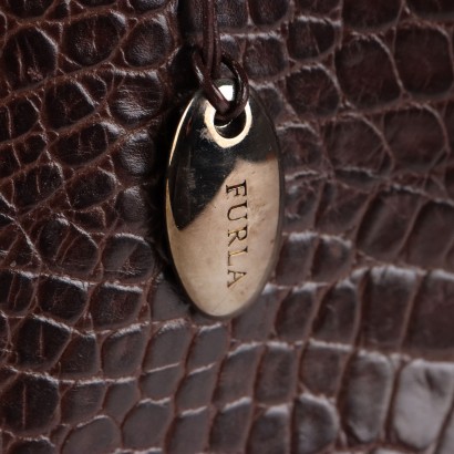 Sac Furla imprimé crocodile