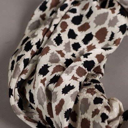 Étole en soie vintage Giorgio Armani